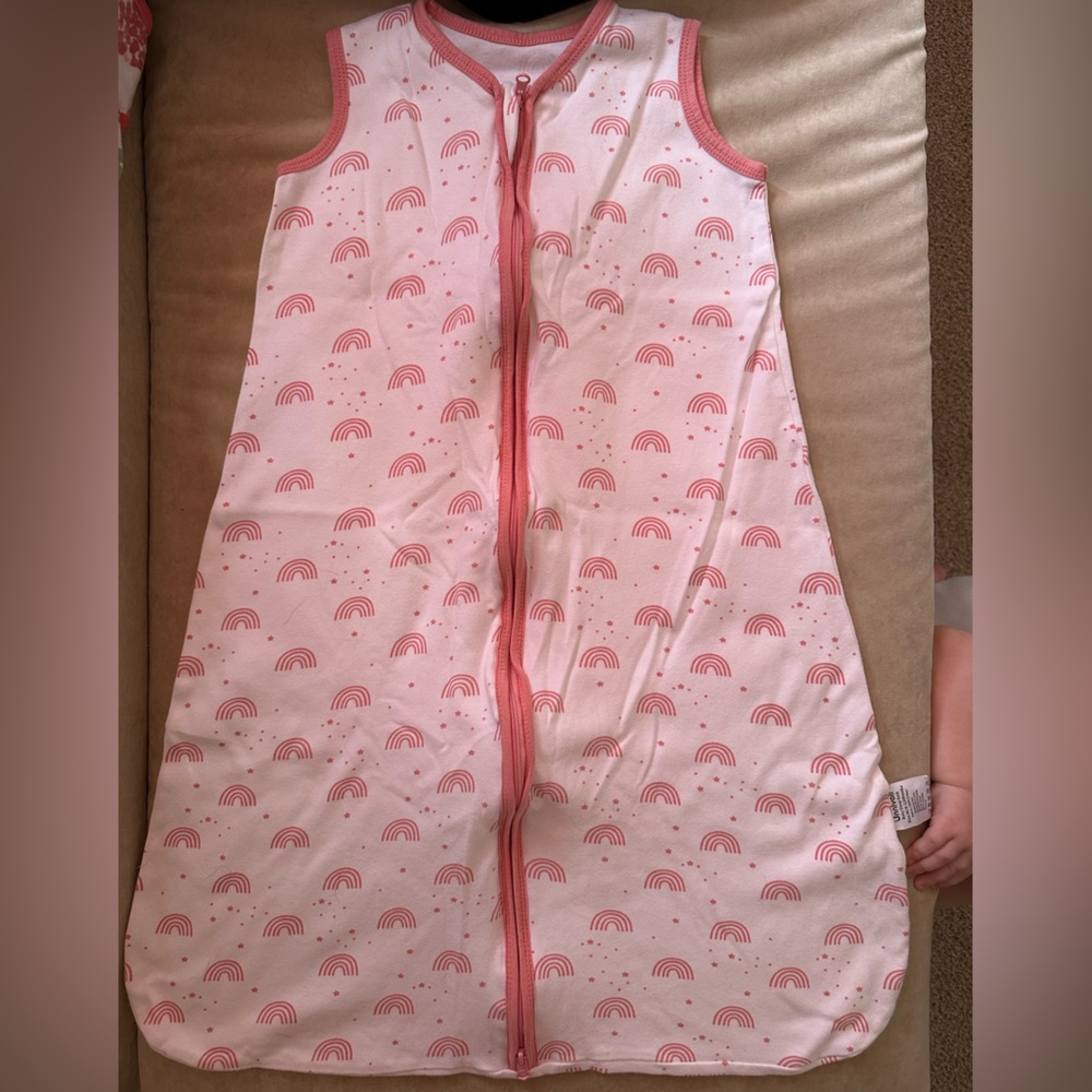 Baby Sleep Sack with Rainbow Pattern